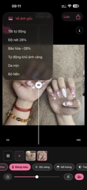 Ảnh nail chụp bằng Nailmaker