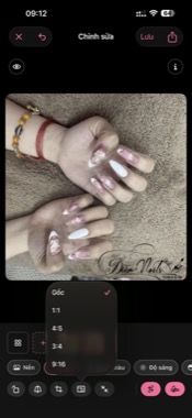 Ảnh nail chụp bằng Nailmaker