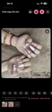 Ảnh nail chụp bằng Nailmaker