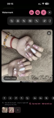 Ảnh nail chụp bằng Nailmaker